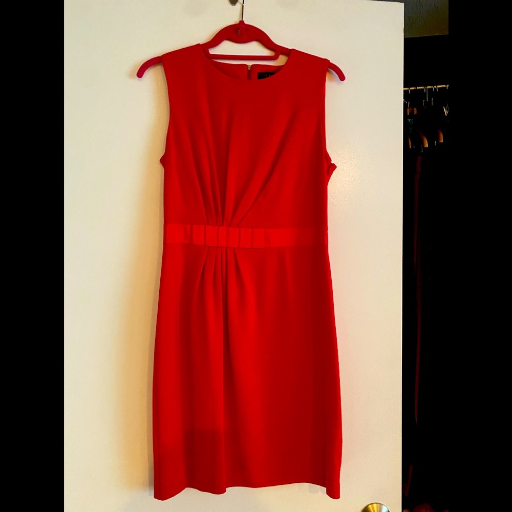 Simple flattering pink dress Ted Baker EUC